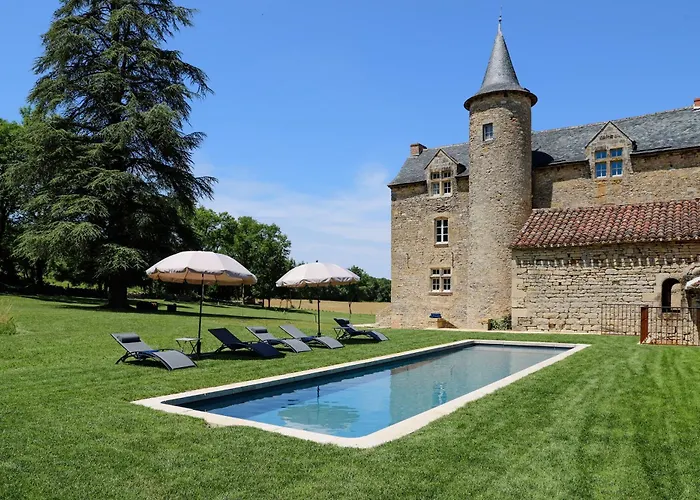 Hébergement de vacances Chateau De Cambayrac, Résidence Exceptionnelle Pour 12 Personnes Castanet (Tarn-et-Garonne)